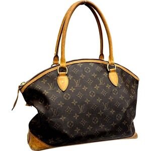Louis Vuitton Lockit Horizontal Brown Handbag